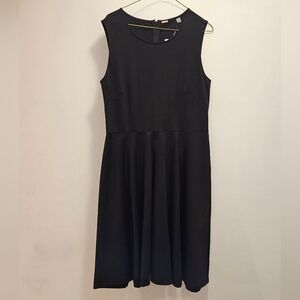 NWT Tahari Womens black ponte dress size 12